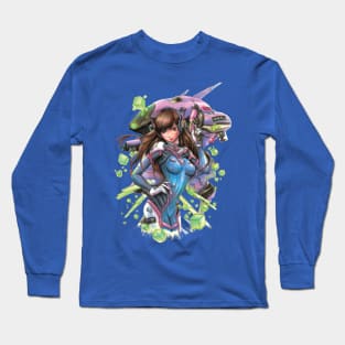 Overwatch D.Va Long Sleeve T-Shirt